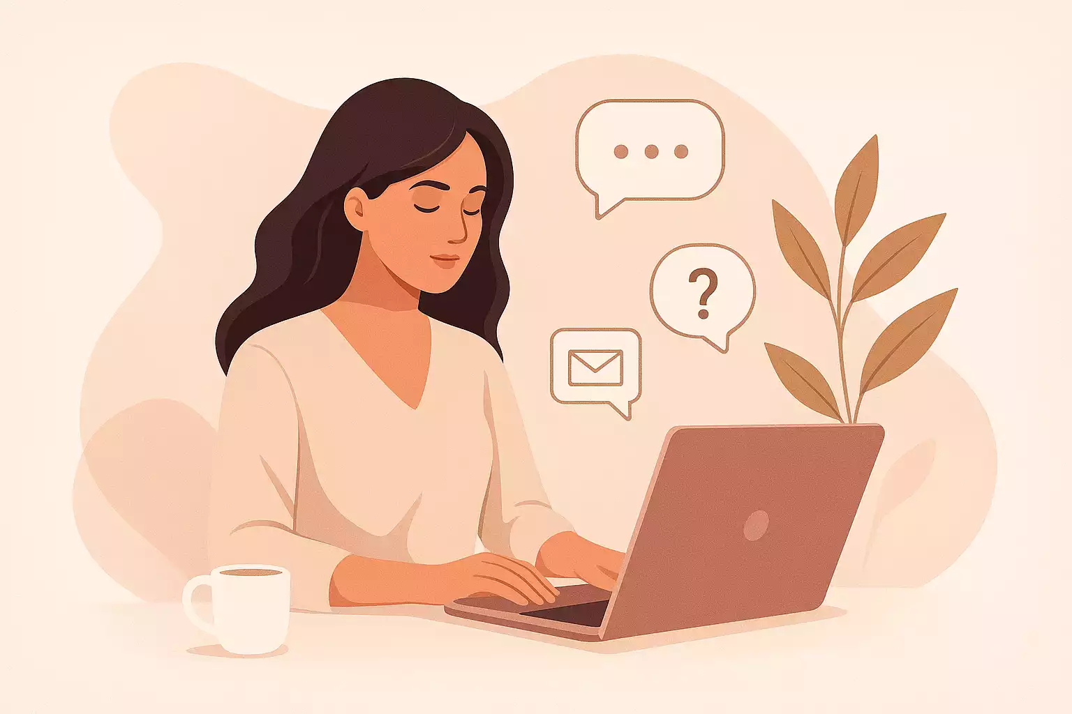 Contact illustration